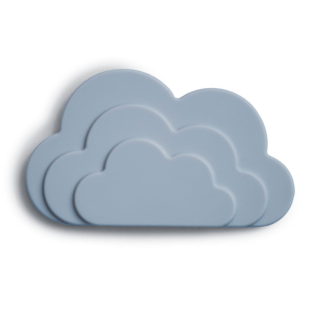 Silicone teether cloud